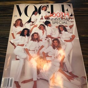 April 1992 Vogue 100th Anniversary magazine
